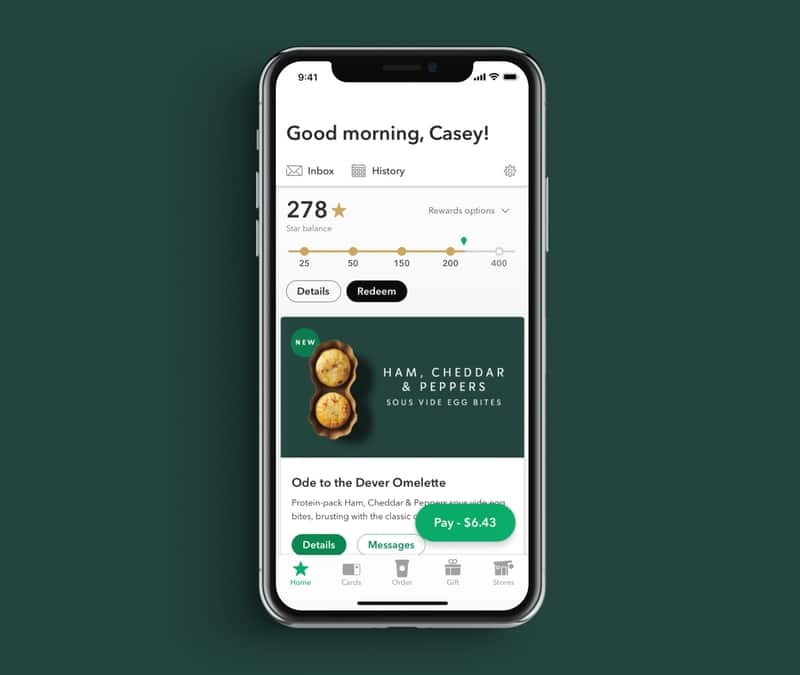 starbucks reward card as example of revenue marketing