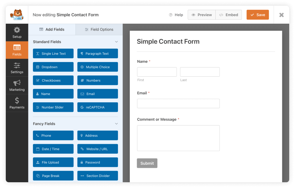 a look at how WPForms, one of the best marketing plugins for WordPress, works