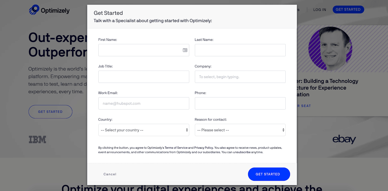 Lead Generation Form